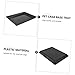 FOMIYES 2pcs Thickened Plastic Pet Cage Cleaning Tray for Dog Cat Stain Odor Resistant Base Tray for Use