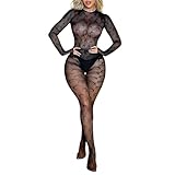 combinaison dentelle femme naf naf 🔥Caractéristiques : Ce body à imprimé léopard sauvage est en résille transparente, avec des manches longues et un dos nu ! Son tissu extensible (100 % polyester) s’adapte parfaitement à toutes les morphologies (taille unique XS-XL).