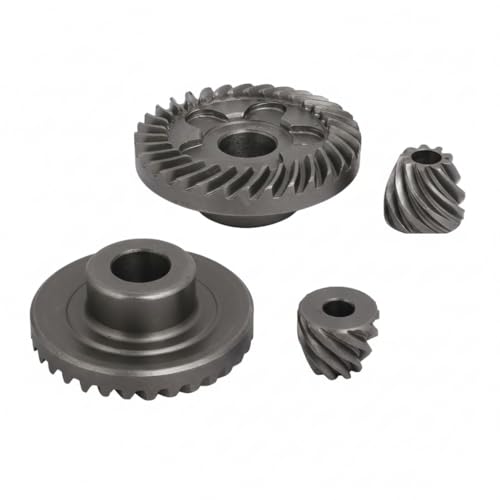 Image of Pioneer Abrasive Spiral Bevel Gear Set for GWS6-100 / GWS600 Angle Grinder | High Strength Replacement Gear Kit | Durable Pinion & Bevel Gears for Power Tools
