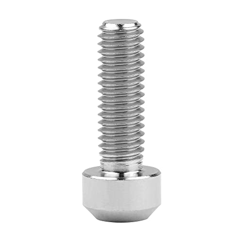 Image of Titanium Torx Square Head M6 x 10 15 20 25 30 35 40 45 50 60 65 70 80mm Screw Pack of 5 (Normal Titanium, M6x20mm)