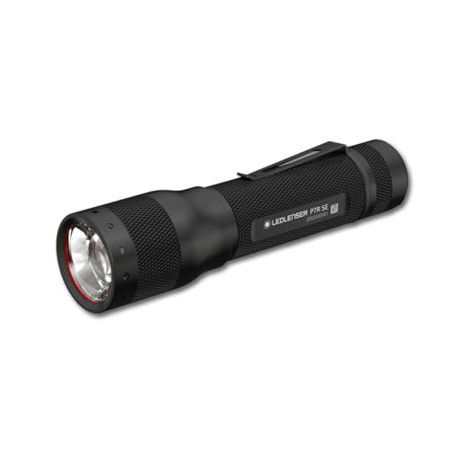 Ledlenser P7R SE   Linterna recargable LED, superbrillante de 1100 lm, potente e impermeable, función estroboscópica de autodefensa   Para senderismo, acampadas, 40 h de autonomía.
