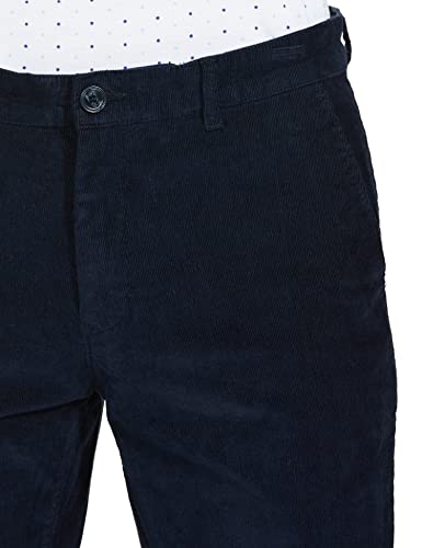 Image of Colorplus Men's Cotton Blend Solid Pattern Contemporary Fit Flat Front Casual Trouser