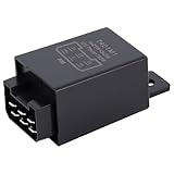【Funzione】Questo relè di segnalazione di emergenza è progettato per sistemi elettrici a 12 V e ha una potenza di commutazione massima di 21 W (configurata come 2+1+1), consentendo un controllo preciso degli indicatori di direzione su vari modelli di veicoli.