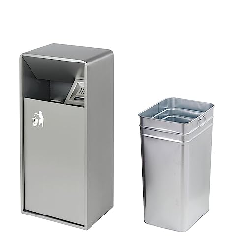 Amazon.co.jp: 屋外用ゴミ箱 屋外垂直ステンレススティゴミ箱