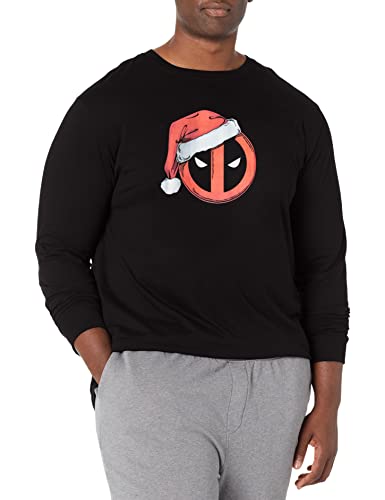 T-Shirt Marvel Deadpool avec Bonnet de Noël, l'idée cadeau idéale pour homme fan de geek