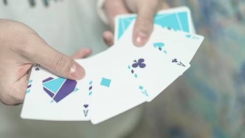 Cartas de poker azules flexibles Murphy's Magic miniatura 3