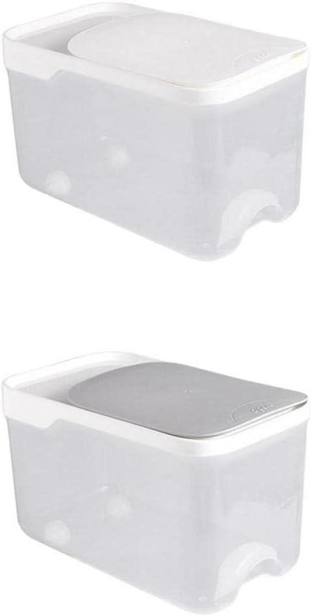 5Kg Rice Grain Storage Box Sealed Large Pet Food Storage Container Grain Storage Container Organizer Food Storage Tank (B 29.3x17.9x17.8cm) (A 29.3x17.9x17.8cm)
