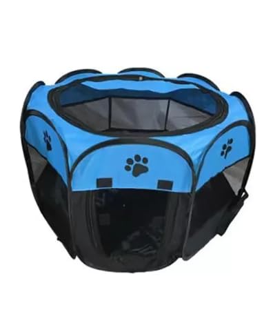 Cercado Portátil Dobrável para Cães e Gatos, Casinha Pet