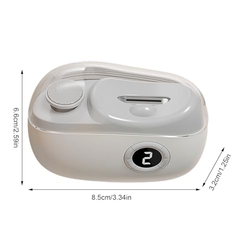 Coupe-ongles électrique nomade rechargeable USB pour manucure maison - 6