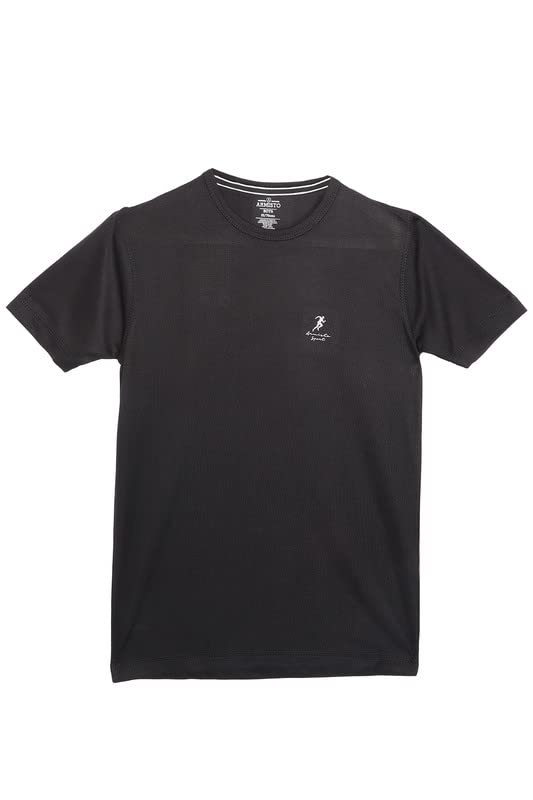 Image of Armisto Boys Drifit T-Shirt /Sweat Absrobent /Badminton, Pickleball, Paddleball, Cricket, Cycling, Volleyball, Running (All Sports)