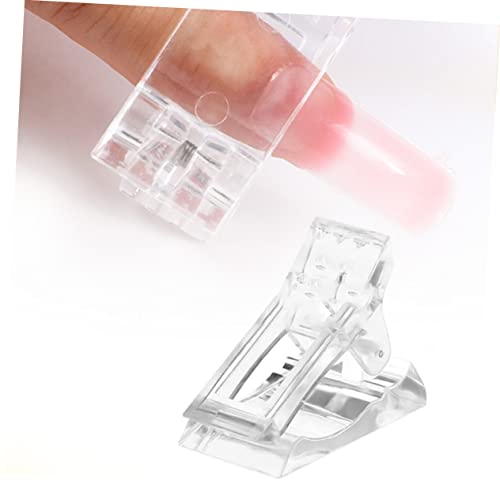 30 clips profesionales para uñas postizas y gel miniatura 7