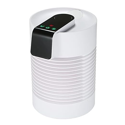 Tomshin Refrigerador de ar ultrassônico portátil e umidificador com controle de toque Mini ar condicionado Umidificador de refrigerador de ar de mesa pessoal giratório de 360 graus com filtro para pur
