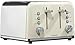 Price comparison product image Daewoo Cream 4 Slice Toaster
