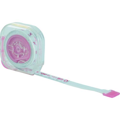 TRUSCO TGM15P Glass Fiber Measure, 4.9 ft (1.5 m), Pink