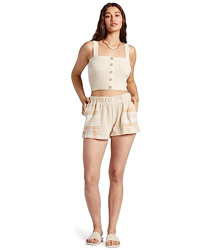 Short en polaire Roxy Todos Santos décontracté pour femme