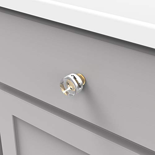 Hickory Hardware Midway Collection Crysacrylic Cabinet Knobs #TOP25