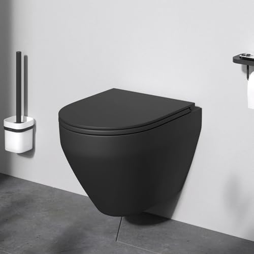 AM.PM Spirit 2.0 WC suspendu avec abattant, système de nettoyage Spirit FlashClean, chasse d'eau...