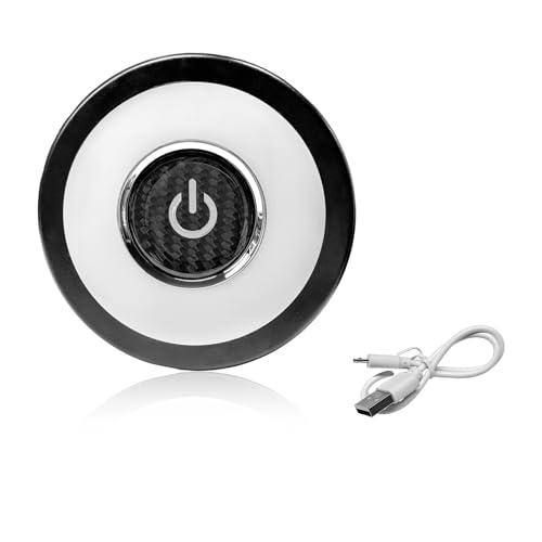 NYTKL Car Ceiling Roof Light, 3 Colors USB Rechargeable LED Automotive