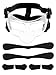 Trasylph Nose Guard for Broken Nose, Adjustable Nose Guard for Sports, Face Shield Mask for Basketball, Soccer, Volleyball and Baseball, Suitable for Men and Women(Color:As Shown)