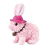 Design époustouflant : doté de mouvements réactifs du nez et des oreilles, la peluche lapin inspire des scénarios imaginatifs, garantissant une expérience immersive, qu'elle soit utilisée comme jouet ou exposée dans le cadre de célébrations festives.