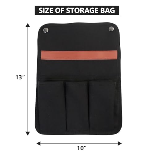 Pochette de rangement pour chaise pliante d'extérieur camping et plage