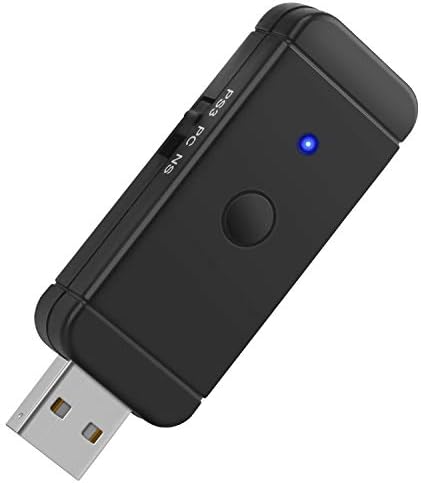 FunTurbo Wi-fi Controller Adapter for Nintendo Change/PC & PS3, Bluetooth Controller Adapter Helps Wi-fi PS4/PS3/Change/Xbox One X/S Controllers and Wired Xbox One/Xbox 360 Controllers