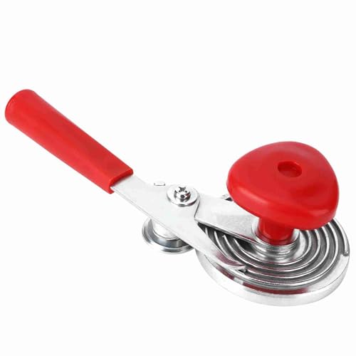 Machina del Sellador de Lata, Sellador de Jarra Manual, con Largo, Sellador de Enlatado para Frascos Dispositivos de Costura de Enrollamiento para Frascos de Vidrio de Cocina Sellado de Prensa