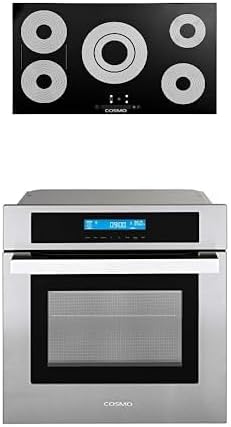 Cosmo 2-Piece Kitchen Package, 36" Electric Cooktop & 24" Electric Wall Oven