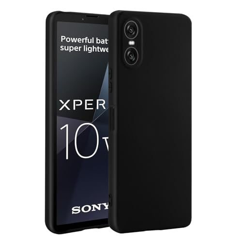 32nd Liquid Silicone Case Cover for Sony Xperia 10 VI (2024) With 2 X Tempered Glass Screen Protectors