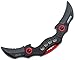 10.25" DUAL BLADE KARAMBIT SPRING ASSISTED TACTICAL FOLDING KNIFE Open Pocket