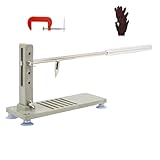 budebuse Ergonomic Oyster Opener with Non-Slip Suction Cup Holder Stainless Steel Peeling Tool for Seafood Lovers. Professional Oyster Peeling Tool