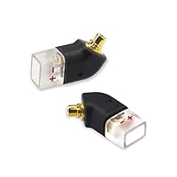 viablue ヴァアブルー 変換 アダプタ mmcx to 3.5 プラチナ Amazon | okcsc 3.5mm-MMCX 変換コネクター コネクターキット