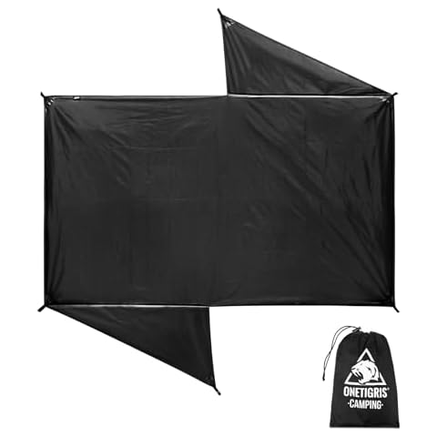 OneTigris Stella 2 Person Tent Footprint with Extra Vestibule Storage Cloth, 2 PersonTent Groundsheet 3000mm Waterproof Ratings Cover