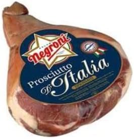 Prosciutto (14 Lb) Negroni Italia (aged 14 month) boneless whole leg dry cured from Italy