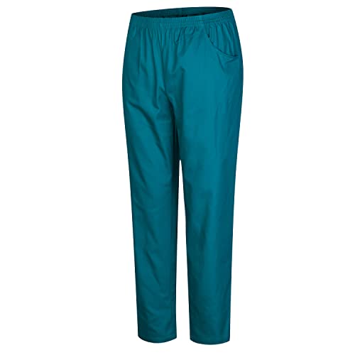 MISEMIYA - PANTALÓN Sanitarios Unisex Cintura ELÁSTICA Uniforme Laboral MÉDICO Enfermera Limpieza Veterinaria SANIDAD HOSTELERÍA- Ref.8312 - L, Verde 3B 21