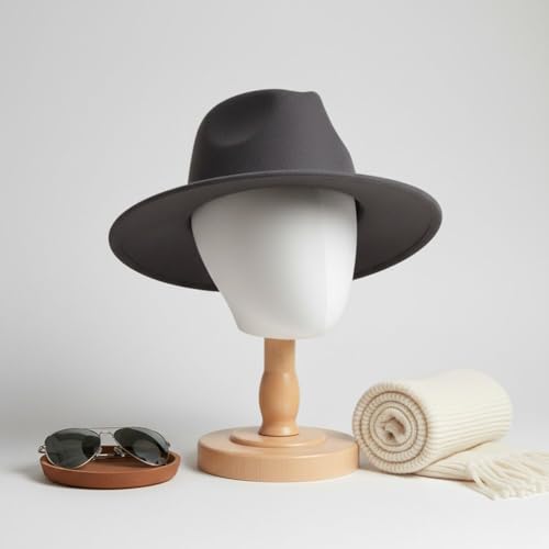 Hrippy Tête de Mannequin Coiffure avec Support de Perruque Stable