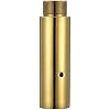 Pole Extension for 45mm Dance Pole, Extending Tube Adjustable Professional Portable Removable Replacement, 5 & Gold & Stainless Steel -Fit for(Connect Dancing Pole Stripper)
