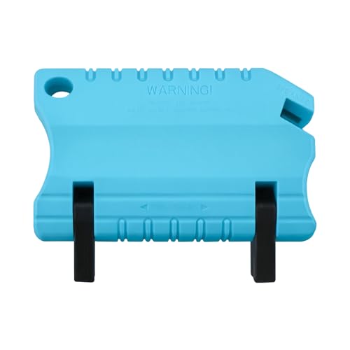 Niahm Manual Reel Mower Blade Sharpener for Push Mower Reel Blade Sharpener for Reel Mower Blue