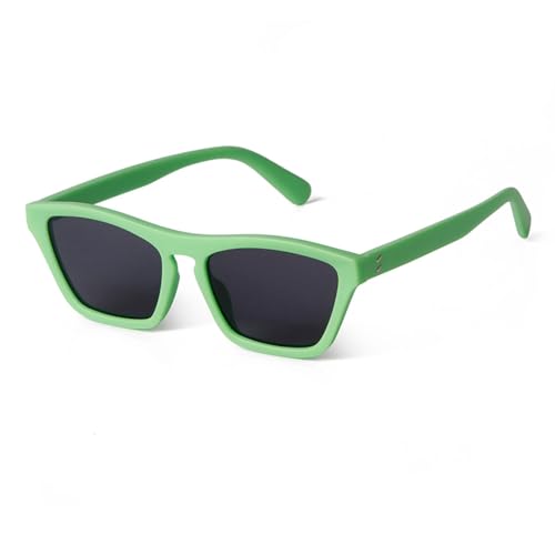 Lunettes de soleil rectangulaires vintage pour femmes et hommes avec verres dégradés