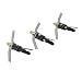 SHARROW 6pcs Puntas de Flecha de Caza 100 Grains Blade Broadhead para...