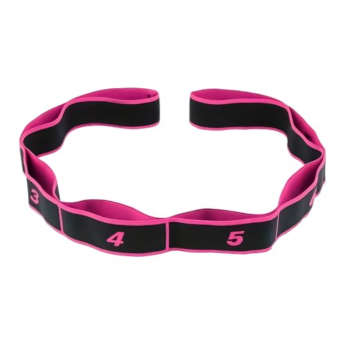 Bandas De Ejercicio De Resistencia - Bandas De Fitness De Spandex De Nailon Elástico De 8 Secciones De 35,43 Pulgadas | Correas De Entrenamiento para Tirar hacia Arriba, Equipo De Fuerza Muscular