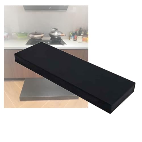 Comptoirs de magasin de vêtements carrés sublimés par notre socle de 10cm
