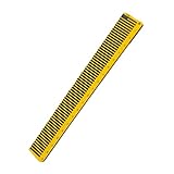 XINGLIDA Peine de peluquería profesional para cortes de pelo cortos con escala de medición para un corte y peinado precisos