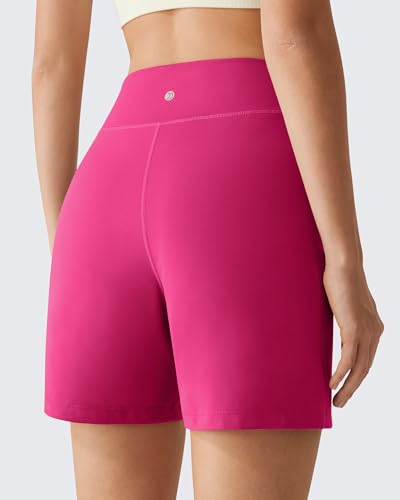 Image of G4Free EverGoing Women's Casual Shorts High Waisted 4'' / 5'' Comfy Shorts with Pockets for Yoga Workout Lounge
