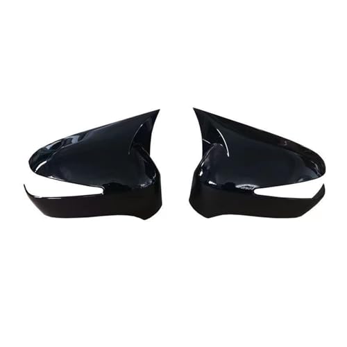 Cache-rétroviseurs pour Honda Civic 8 2006-2011 noir brillant 2 pièces