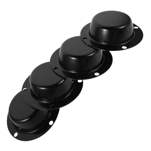 Capuchons de moyeu de roue pour chariot élévateur noirs et caches de jantes