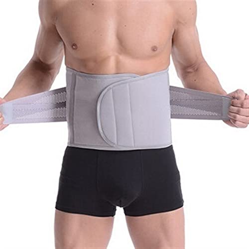 comfortlying Cinchas de Cintura for Hombres Polypropylene Tummy Contro Ajustable Band Band Gimnasio Gratis (Color : Grijs, Size : M) Cover