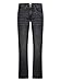Produktbild MUSTANG Damen Jeans Sissy Straight Fit Jeanshose Denim Stretch Hose Pants Basic Baumwolle Schwarz w28, Farbe:Medium (1013979-4000-682), Größe:28W / 32L