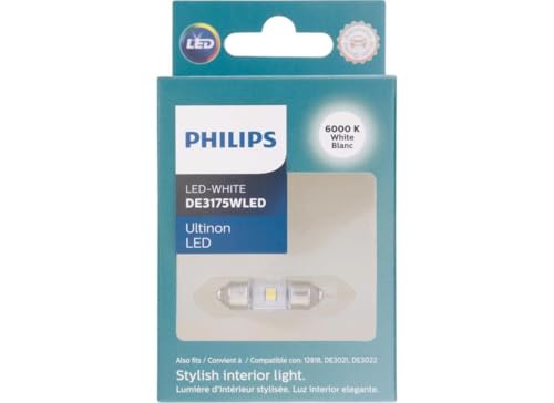 Philips DE3175WLED Ultinon LED Bulb (White), 1 Pack
