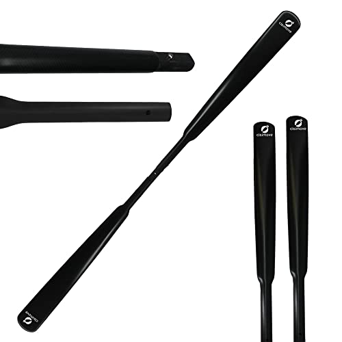 CISIMOVE Fixed Lightweight Full Carbon Fiber Greenland Paddle 210cm,220cm,230cm Carbon Fiber Greenland Kayak for Paddle (210cm)
